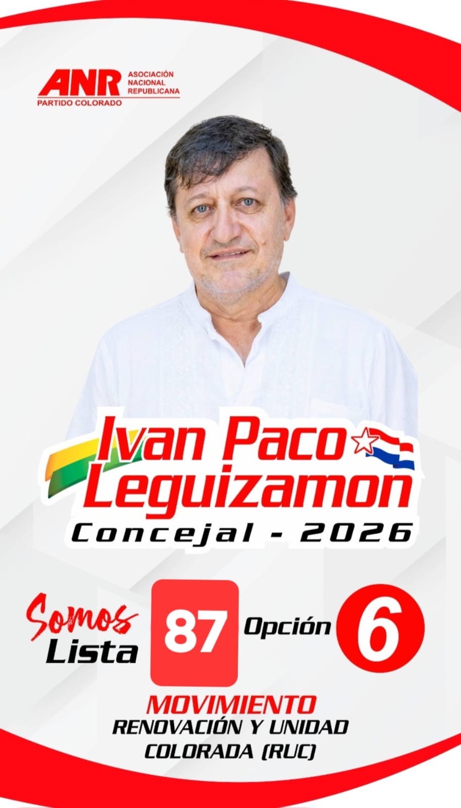Iván Paco Leguizamón - Concejal 2026